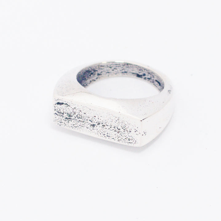 Signet Ring Rectangle Cast